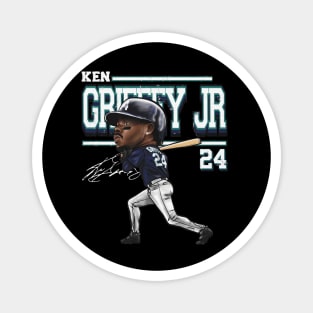 Ken Griffey Jr. Seattle Cartoon Magnet